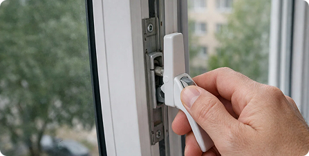 м. Люблино (рядом с Марьино) — разблокировка створки, окно не закрывается