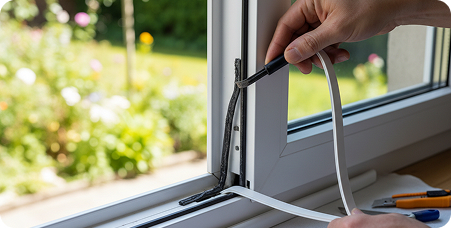 Парк культуры / Кропоткинская — Замена уплотнителя на окне ПВХ