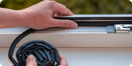 Царицыно, м. Кантемировская &mdash; Замена уплотнителя и настройка прижима