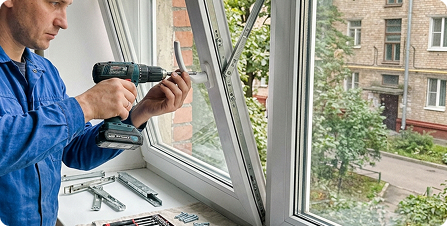 м. Тимирязевская — замена фурнитуры на поворотно-откидную